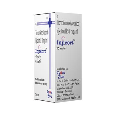 INJICORT 40mg Injection 1ml - Allergies-Ant