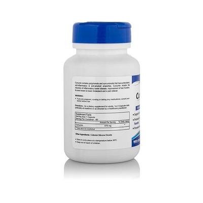 HealthVit Curcumin 475 mg Capsules 60's - Herbal Dietary Supplement