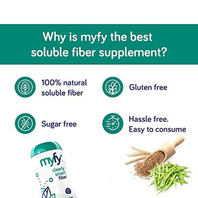 Koye Myfy Natural Daily Fiber Supplement Powder 300 gm - Digestive Health
