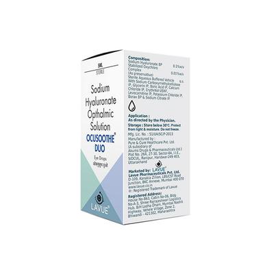 Ocusoothe Duo Eye Drops 5ml - Dry Eye-Olt
