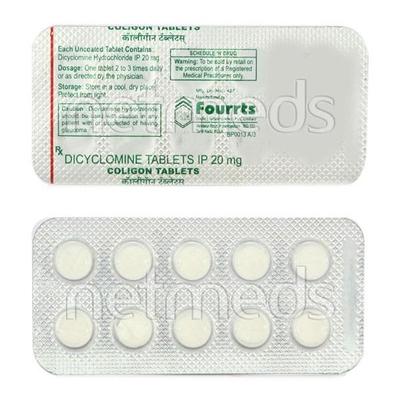 Coligon 20mg Tablet 10'S - Muscle Spasm-Ant