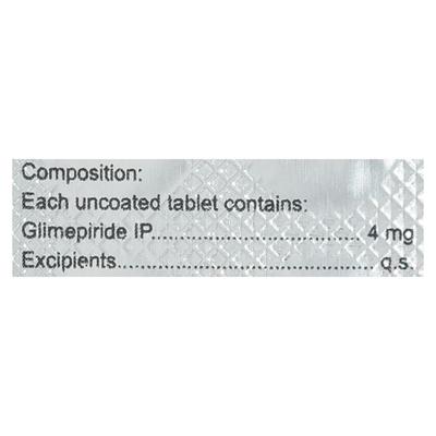 APRIGLIM 4mg Tablet 15's - Diabetes-Ant