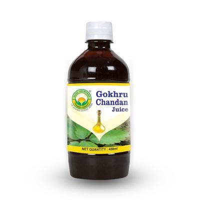 Basic Ayurveda Gokhru Chandan Juice 450 ml - Ayurvedic Juices