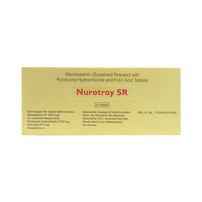Nurotroy SR Tablet 10'S - Supplements-Vam