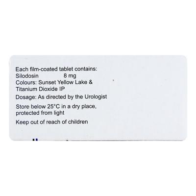 RAPILIF 8mg Capsule 15's - Bladder And Prostate Disorders-Dru
