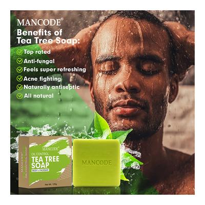 Mancode Oil Control Soap - Tea Tree 125 gm - Soaps
