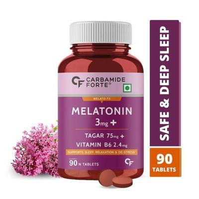 CF Melato-T3 Melatonin 3 mg+ Veg Tablet 90's - Mental Health