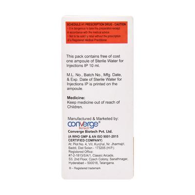 CONVICTUS FORTE 1.5gm Injection 1's - Bacterial Infections-Cep