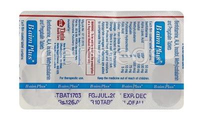 B Aim Plus Tablet 10'S - Neuropathic Pain-Dru