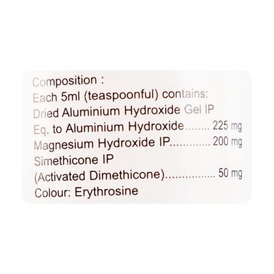 ALCID MPS NEW SUGAR FREE MINT FLAVOUR Oral Suspension 170ml - Ulcer/Reflux/Flatulence-Aaa