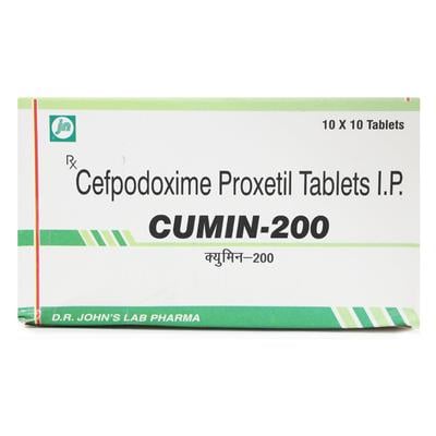Cumin 200mg Tablet 10'S - Bacterial Infections-Cep