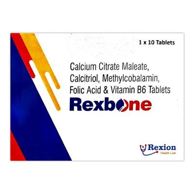 REXBONE Tablet 10's - Supplements-Vam