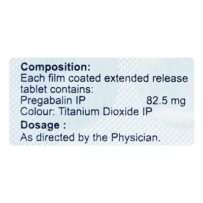 PRIXAIN 82.5 Tablet 15's - Neuropathic Pain-Dru