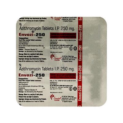 ENVOZI 250mg Tablet 6's - Bacterial Infections-Mac