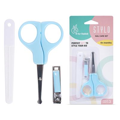 R for Rabbit Stylo Nail Care Kit - Blue - Baby Grooming