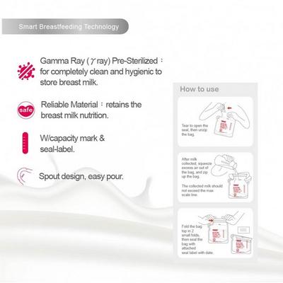 Farlin Disposable Breast Milk Storage Bag 200 ml - Feeding & Nursing