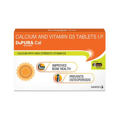DePURA Cal Tablets 10's - Calcium And Minerals