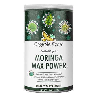 Organic Veda Moringa Max Powder 454 gm - Pure Herbs