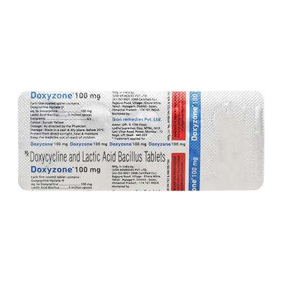 DOXYZONE 100mg Tablet 10's - Bacterial Infections-Tet