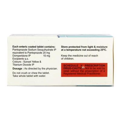 Panplus D 20mg Tablet 15'S - Ulcer/Reflux/Flatulence-Aaa