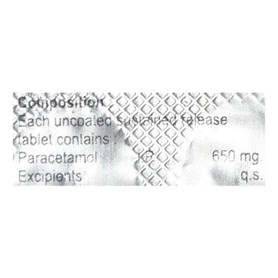 ZYVIMOL 650 SR Tablet 10's - Fever-Ana