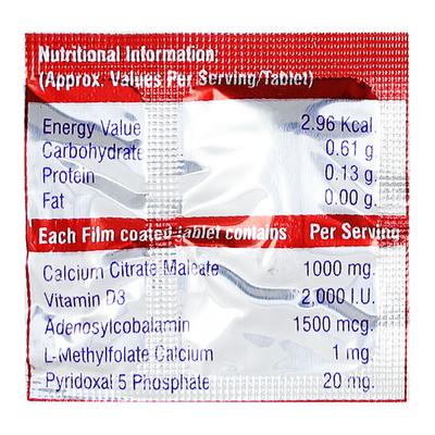 CALCIMATE XT Tablet 15's - Supplements-Vam