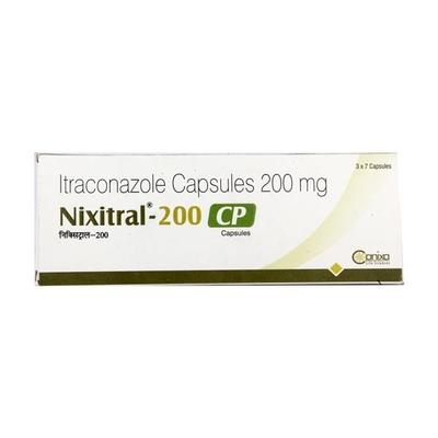 Nixitral CP 200mg Capsule 7'S - Fungal Infections-Anf