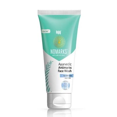 Bajaj Nomarks Ayurvedic Antimarks Facewash for Dry Skin 50 gm - Face Wash & Cleansers