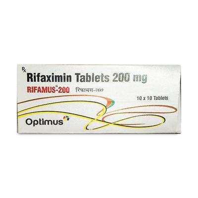 RIFAMUS 200 Tablet 10's - Bacterial Infections-OAB