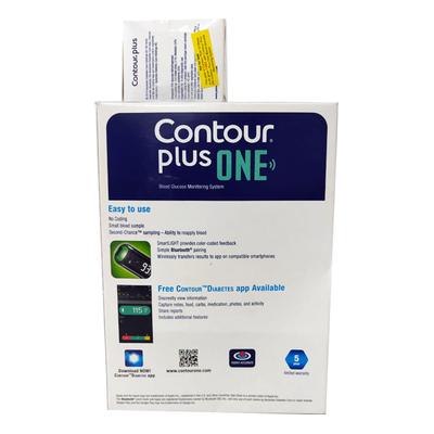 Contour Plus One Blood Glucose Monitoring System with Free Strip 10's - Blood Glucose Monitors/Strips
