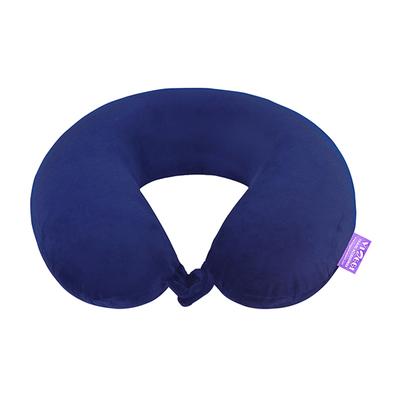 VIAGGI U Shape Soft Memory Foam Travel Neck Pillow - Navy Blue - Pads And Pillows
