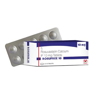 ROSUFREE 10 Tablet 10's - High Cholesterol-Dys