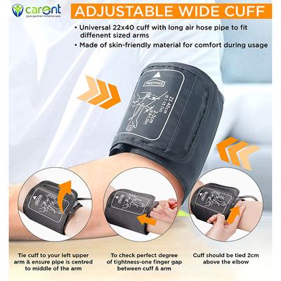 Carent Arm Blood Pressure Monitor (B91) - Blood Glucose Monitors/Test Strips