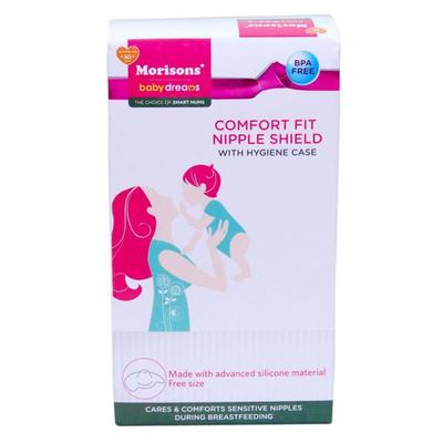 J.L.Morison Silicone Nipple Shield 2's - Breast Pads & Shields