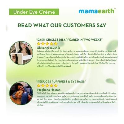 Mamaearth Under Eye Creme 50 ml - Kajal & Kohls