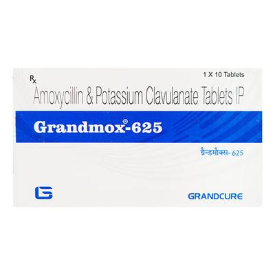 GRANDMOX 625 Tablet 10's - Bacterial Infections-Pen