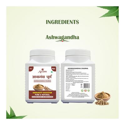 Axiom Ashwagandha Churna 100 gm - Ashwagandha