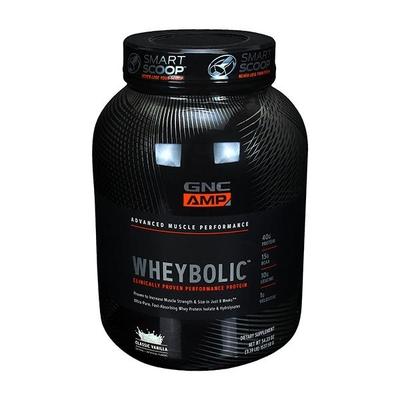 GNC Pro Performance Amp Amplified Wheybolic Extreme 60 Original Powder - Vanilla 3 lb - Whey Proteins