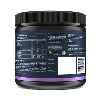 Nutrabay Pro 8.1.1 BCAA + Electrolytes - Guava Punch 250 gm - Bcaa Supplements