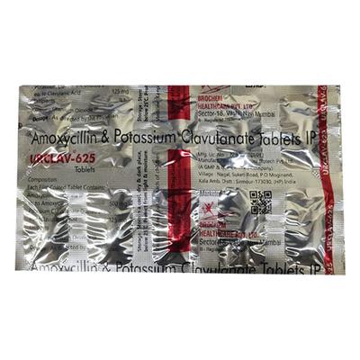 URCLAV 625 Tablet 10's - Bacterial Infections-Pen