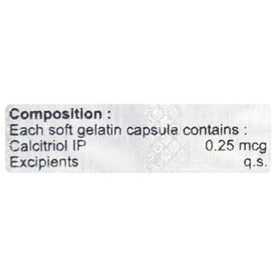 SEPTRIOL 0.25mcg Capsule 10's - Supplements-Vam
