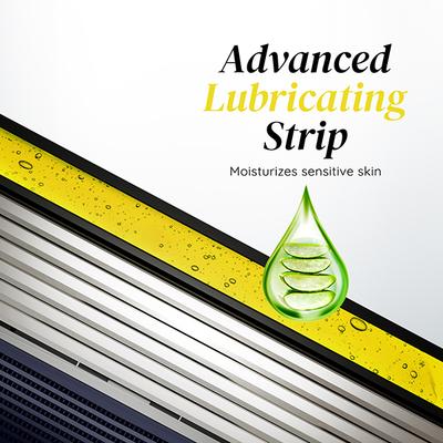 LetsShave Pro 6 Advanced Razor Blades - Men 4's - Razors & Cartridges