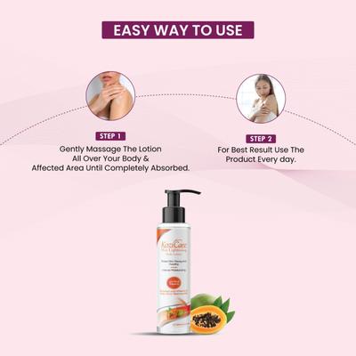 Kozicare Papaya Lightening Body Lotion with Real Papaya 200 ml - Lotions & Creams