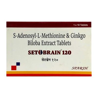 SETBRAIN 120 Tablet 10's - Liver Disease
