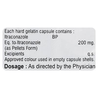 RINICON 200 Capsule 10's - Fungal Infections-Anf