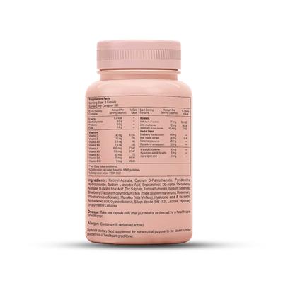 Sheneed Hair Supplement Capsule 60's + Skin Vitamins Capsule 60's - Hair & Skin