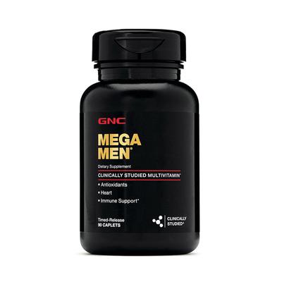GNC Mega Men Multivitamin Caplet 90's - Multi-Vitamins