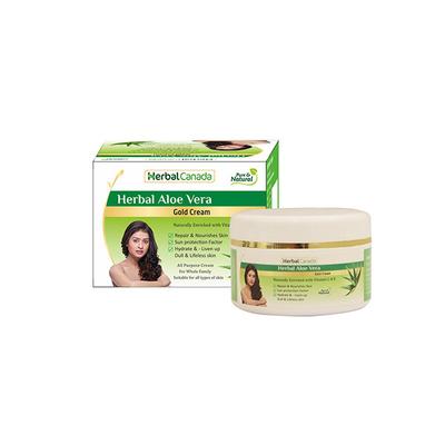 Herbal Canada Aloevera Gold Cream 100 gm - Personal Care (Ayush)