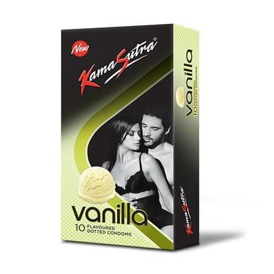 Kamasutra Condoms - Vanilla 10's - Plain/Flavoured Condoms