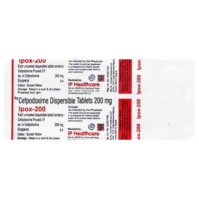 IPOX DT 200 Tablet 10's - Bacterial Infections-Cep